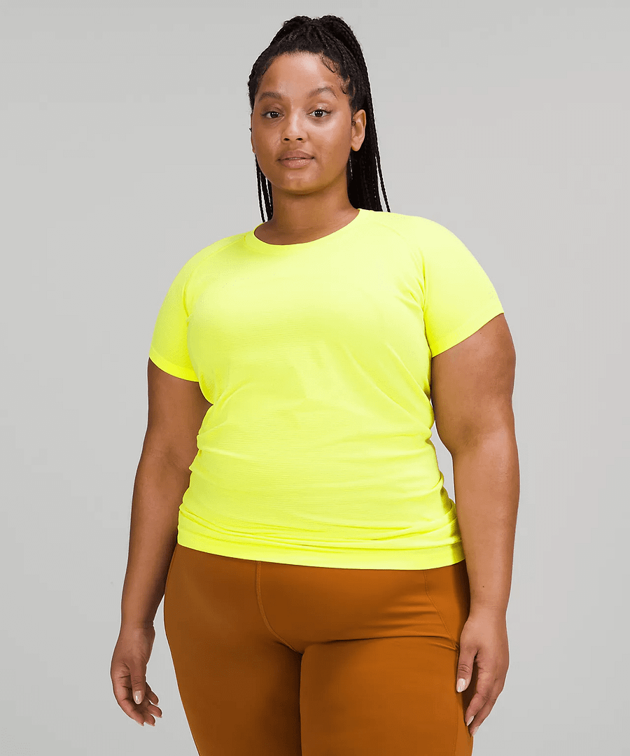 Swiftly Tech Short Sleeve Shirt 2.0 electric lemon