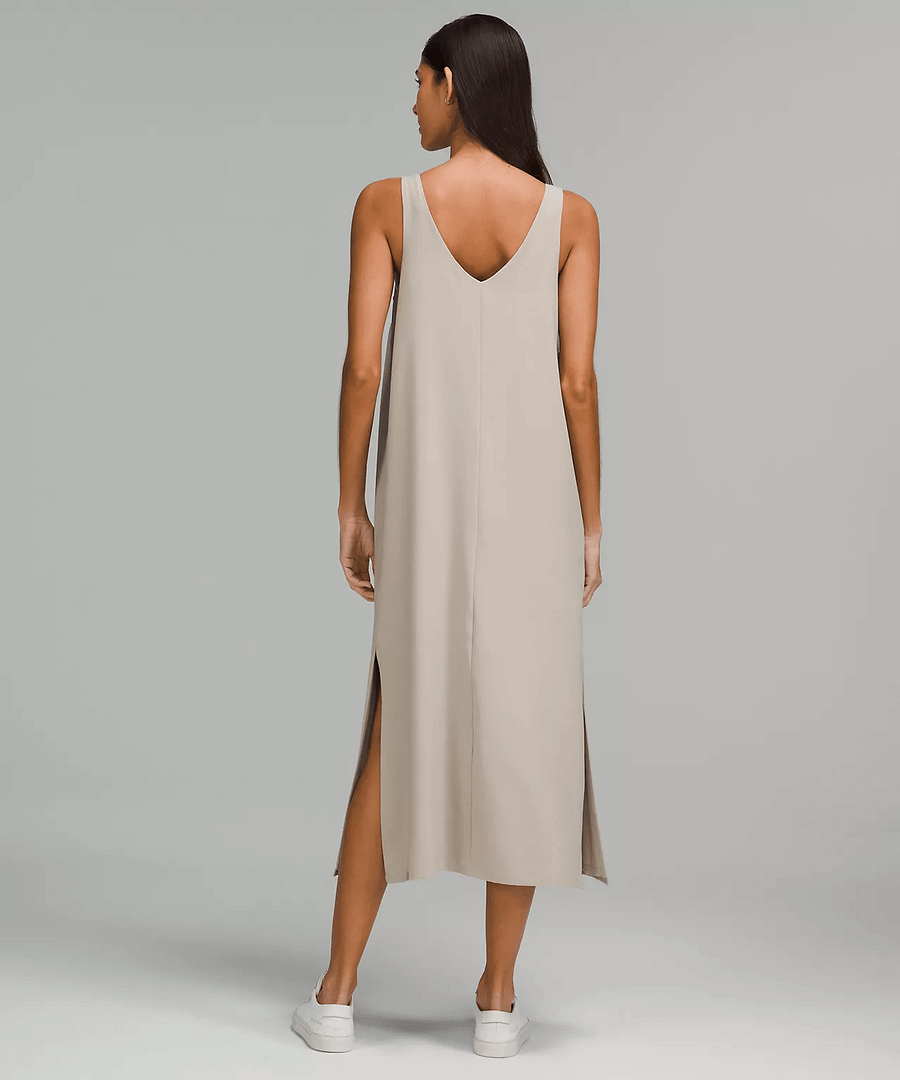 V-Neck Midi Dress 3