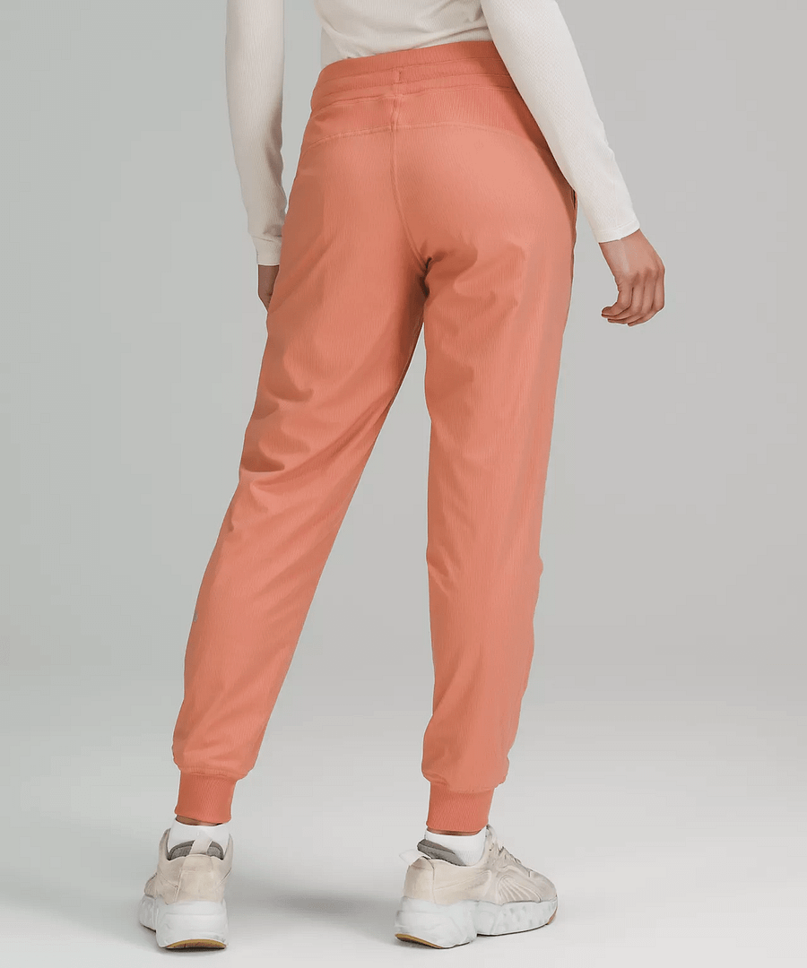 Dance Studio Mid-Rise Lined Jogger pink savannah - lululemon jogger 2