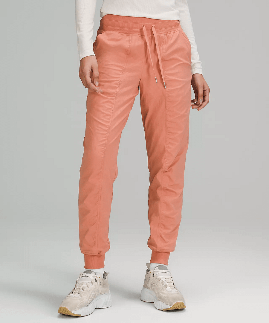 Dance Studio Mid-Rise Lined Jogger pink savannah - lululemon jogger 2