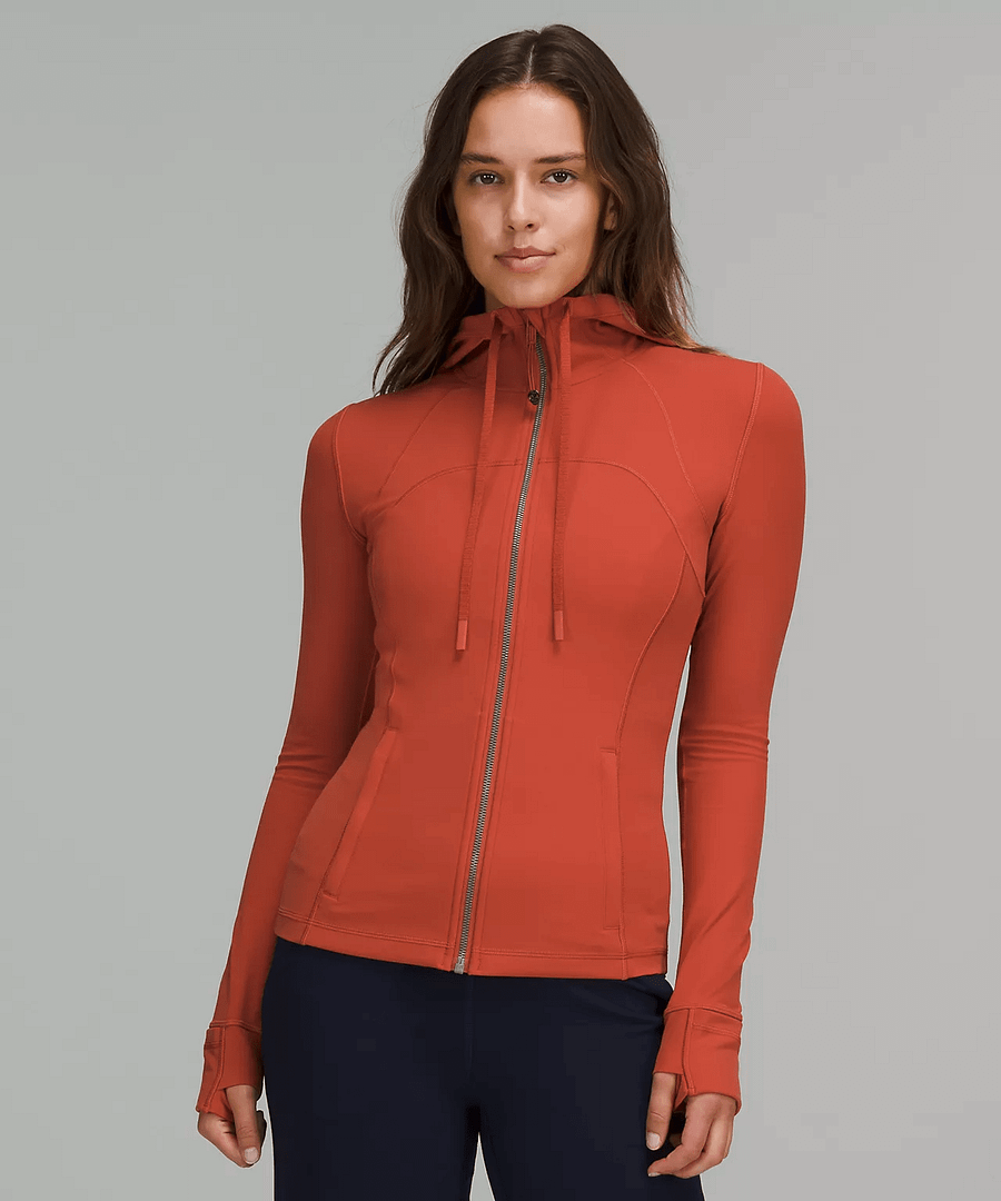 Hooded Define Jacket Nulu red rock