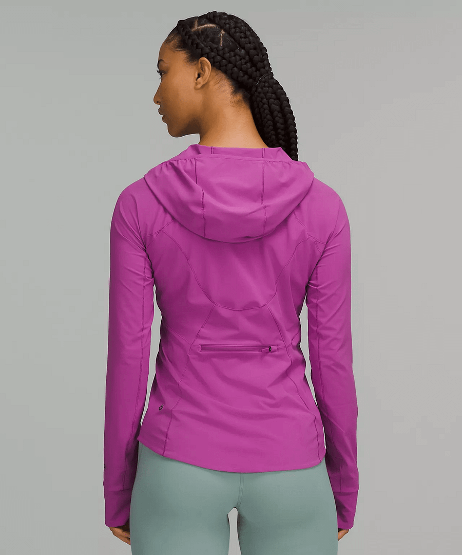 Mist Over Windbreaker vivid plum