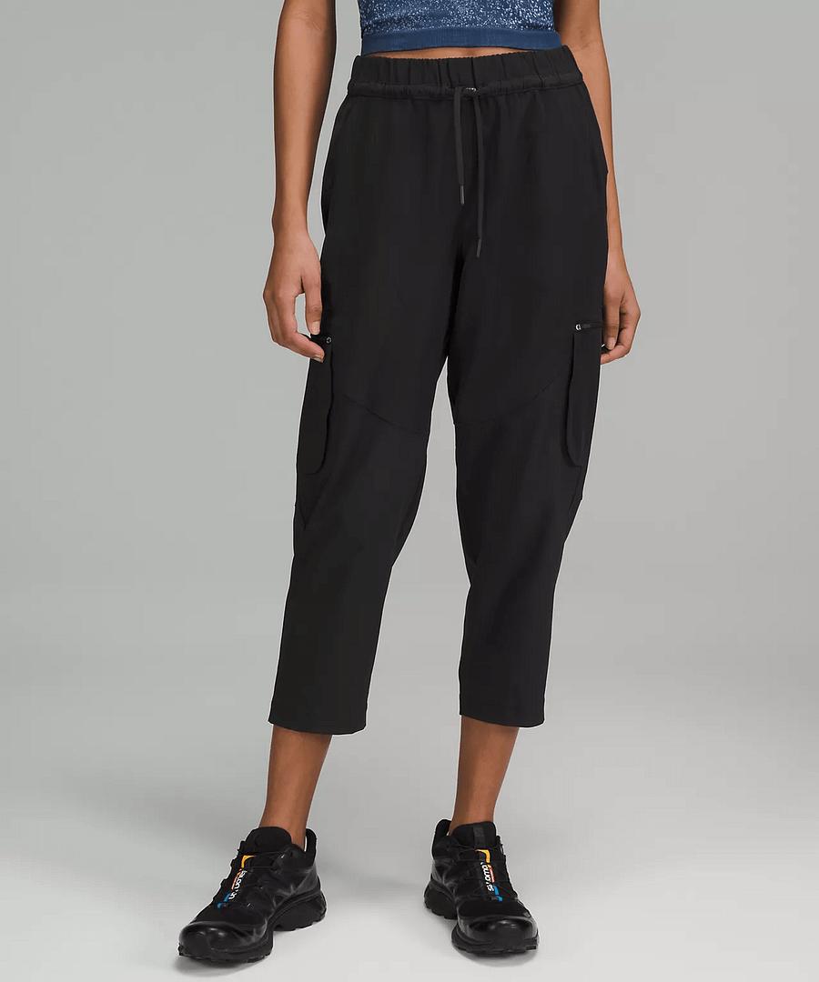 Relaxed Mid-Rise Cargo Crop