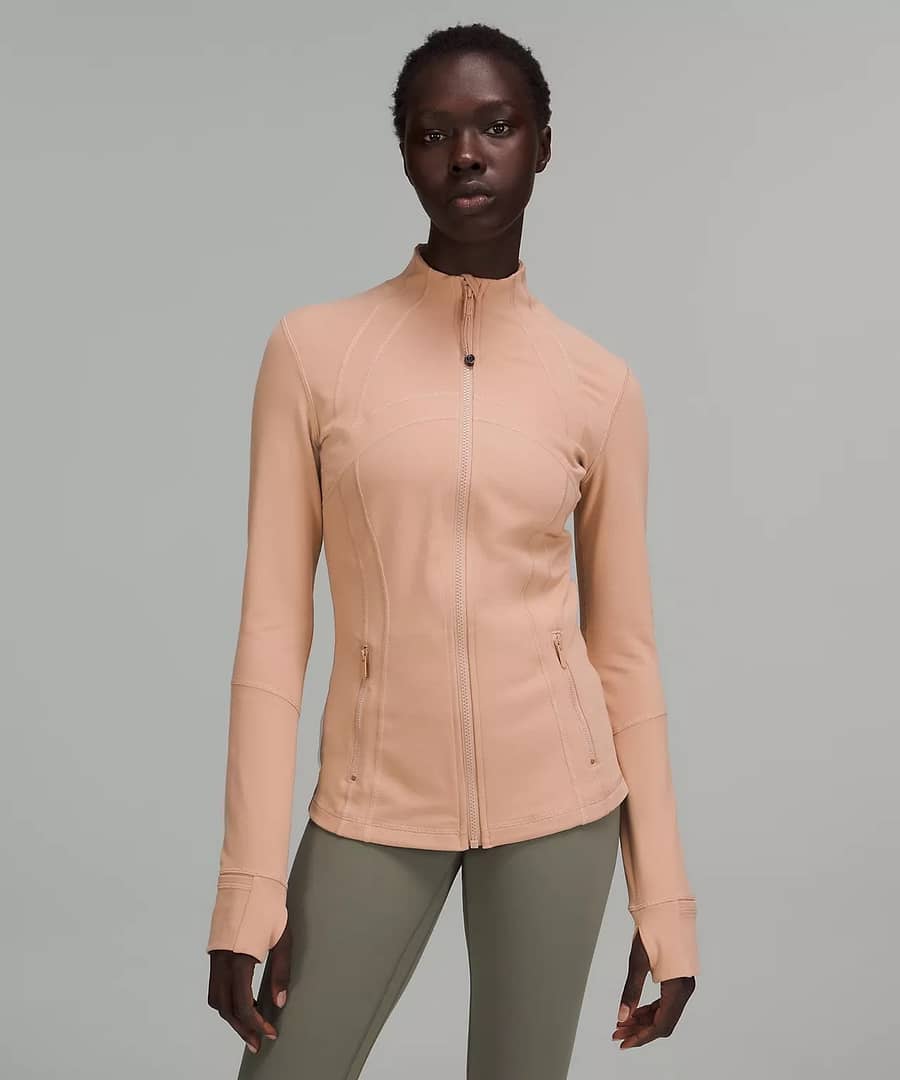 Define Jacket Luon - pink clay