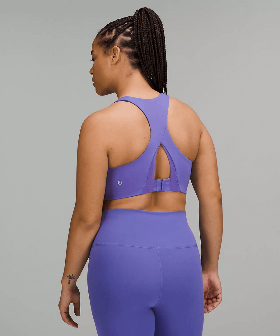 Invigorate Bra with Clasp High Support, B:C Cup - lululemon colour charged indigo - lululemon sports bra - lululemon running bra - lululemon high support bra 2