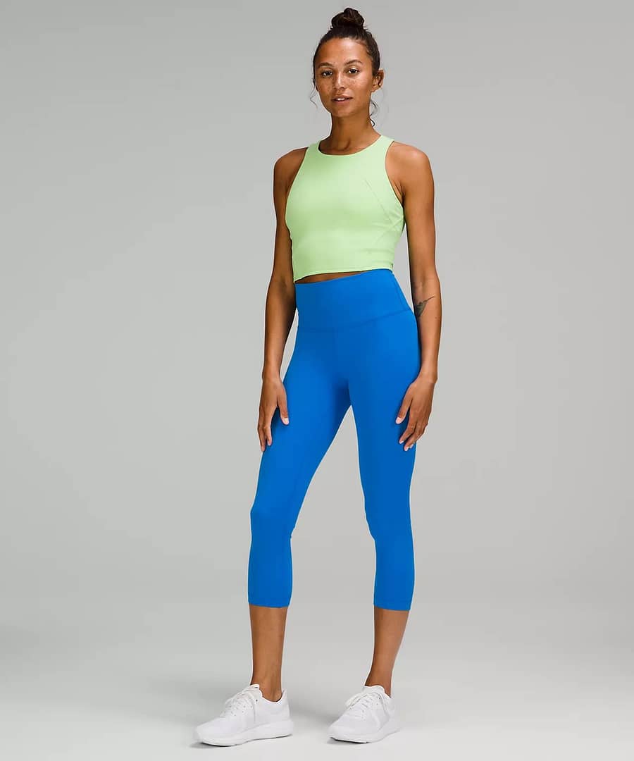 Invigorate Training Tank Top - lululemon color scream green - lululemon running tank 2