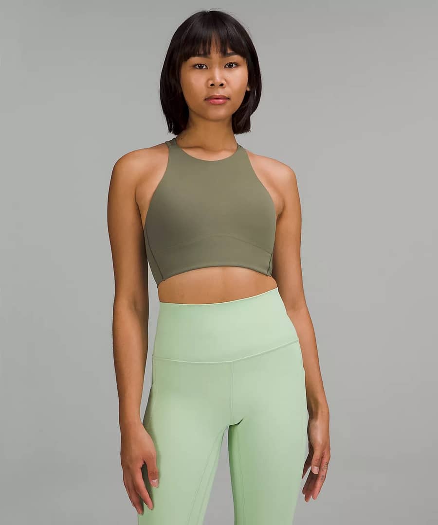 high-neck yoga bra lululemon