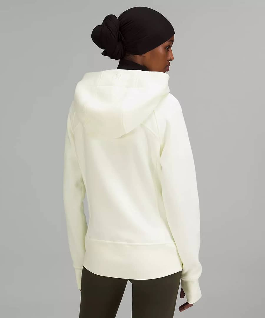 Scuba Full-Zip Hoodie - lemon sorbet - lululemon sweatshirt - lululemon zip up sweatshirt 3