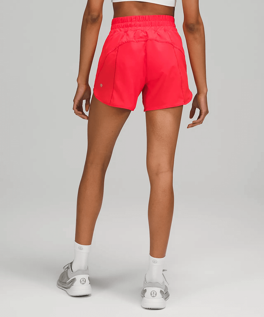 Track That Mid-Rise Lined Short 5 - lululemon colour love red - lululemon shorts - lululemon run shorts - lululemon run shorts for bigger thighs - looser fitting lululemon run shorts - high rise run shorts 3