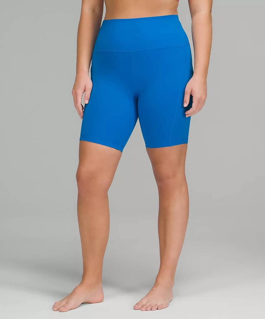 lululemon Align™ High-Rise Short with Pockets 8-poolside - lululemn shorts - bike shorts