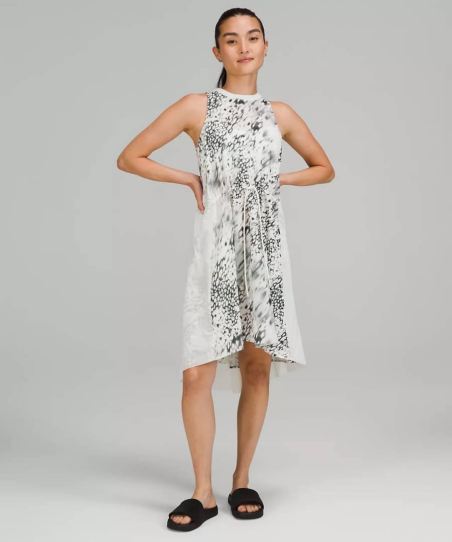 lululemon dress - Mesh Overlay High-Neck Dress