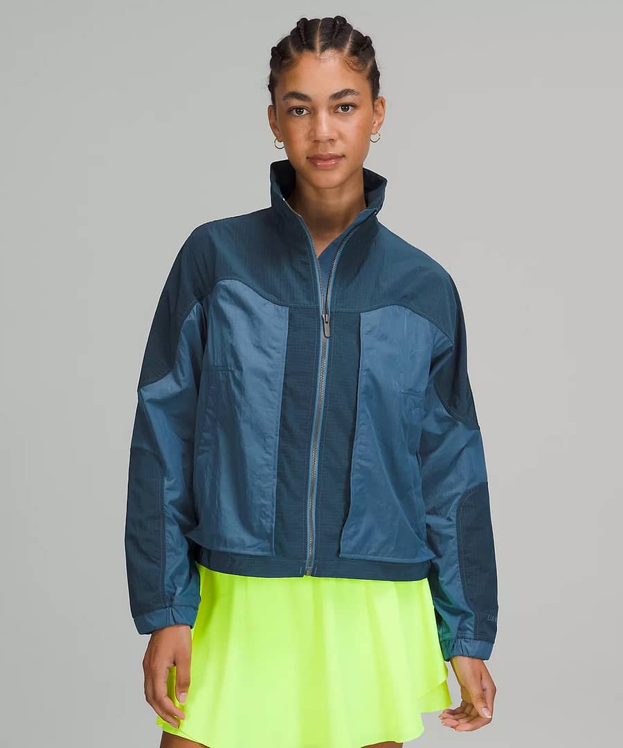 lululemon jacket-Ripstop Relaxed-Fit Short Jacket-soft denim