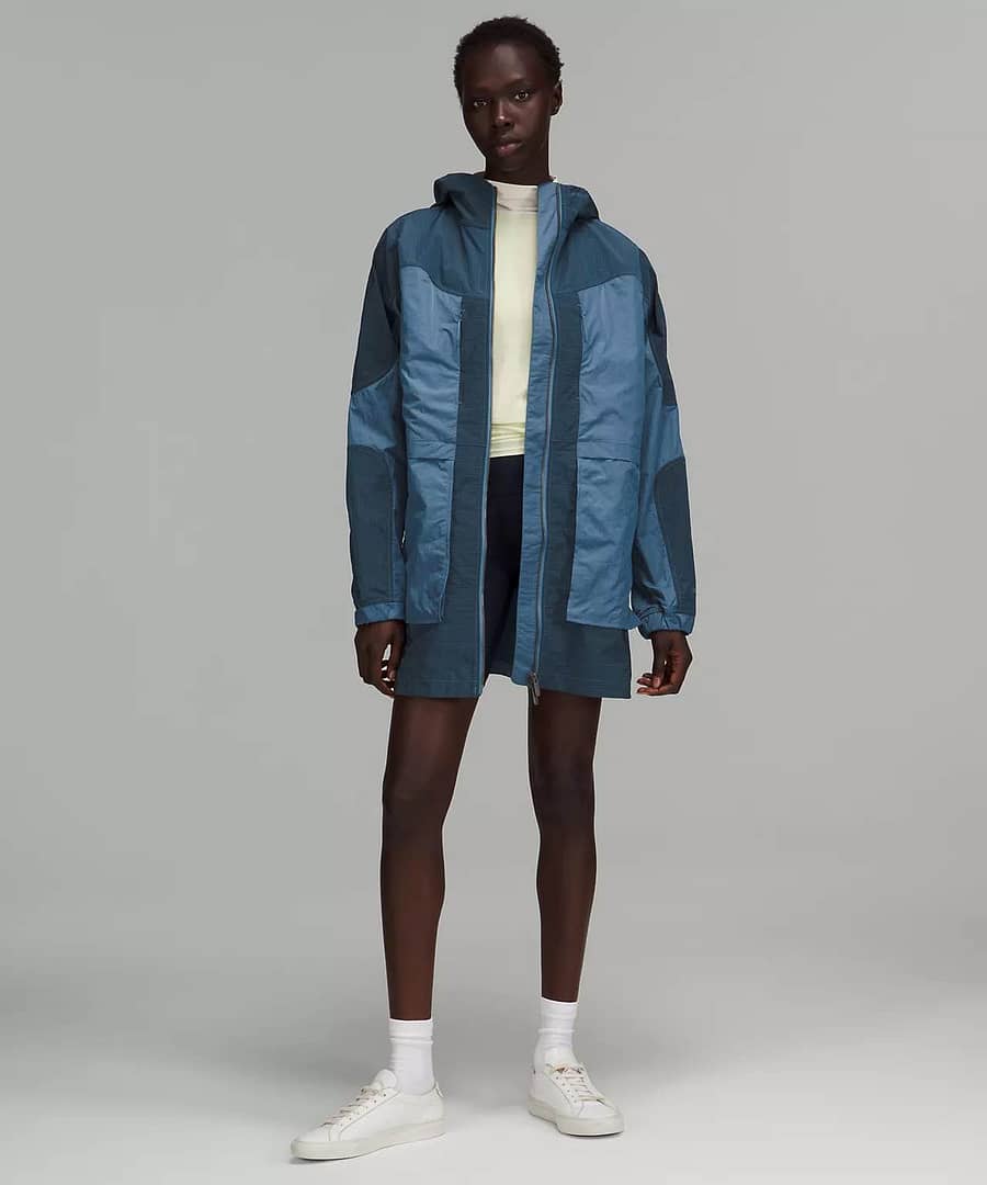 lululemon jackets - lululemon women's jackets - Ripstop Relaxed-Fit Jacket - lululemonc color soft denim 2