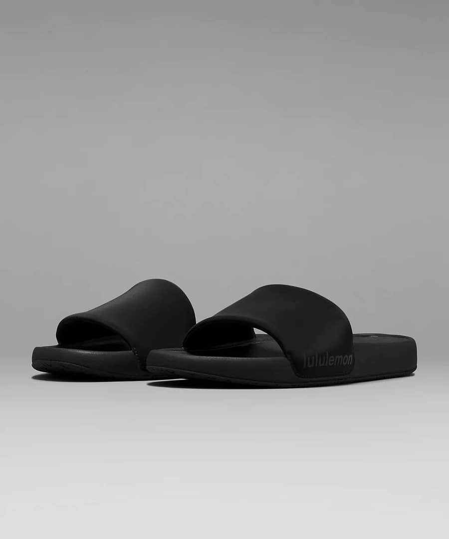 restfeel slides to pair with lululemon align shorts