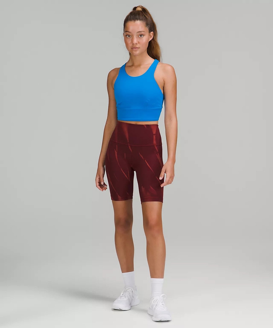 longer length biker shorts from lululemon