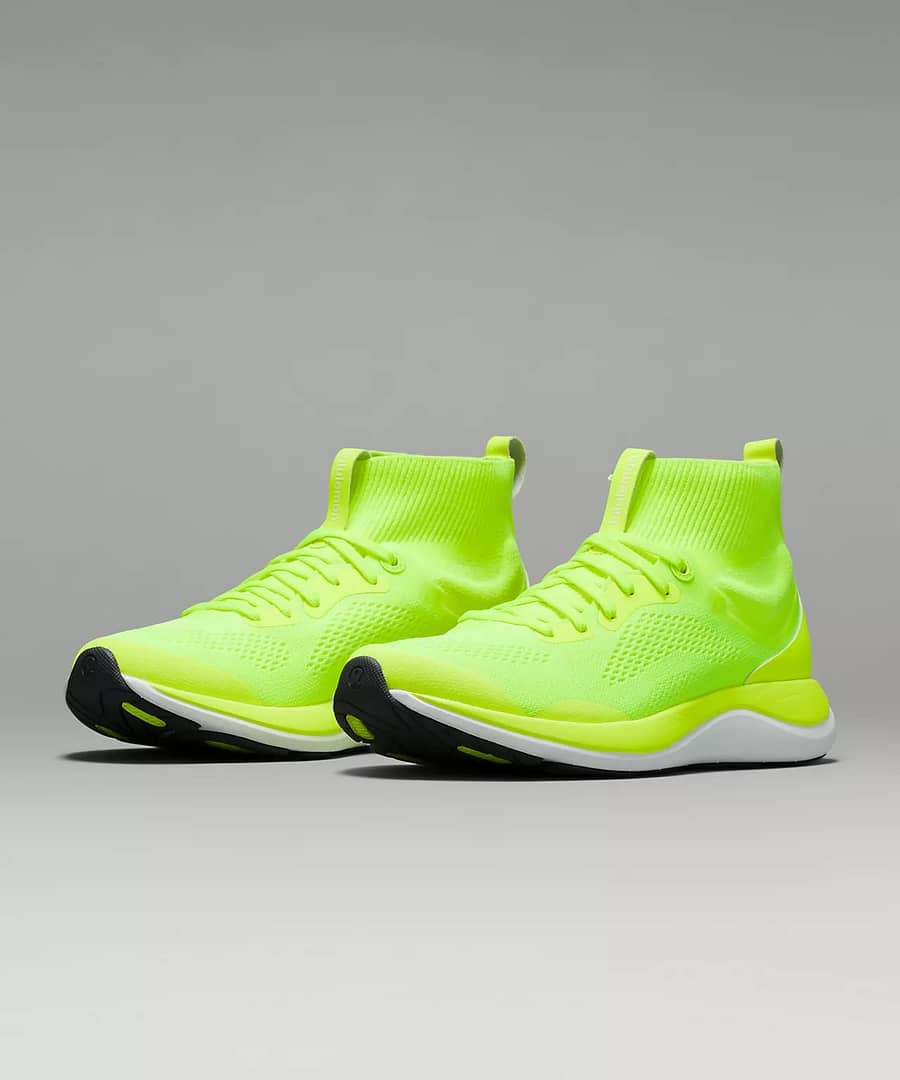 lululemon lululemon chargefeel workout shoes in neon green