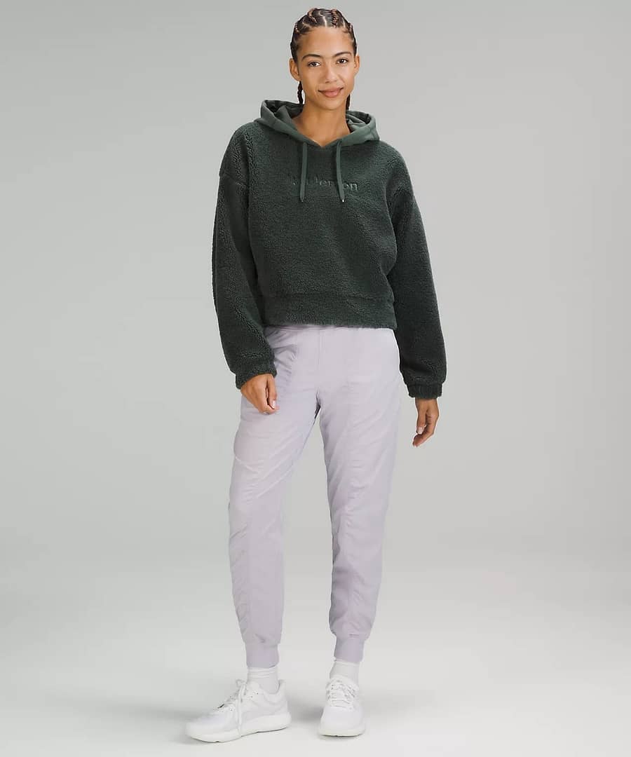 Textured Fleece Embroidered Logo Hoodie 2