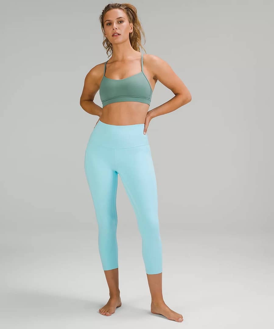 lululemon Align™ High-Rise Crop with Pockets 23 - icing blue 3