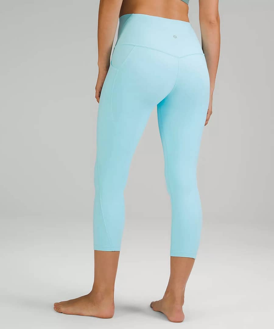 lululemon Align™ High-Rise Crop with Pockets 23 - icing blue 3