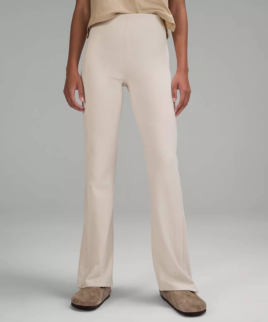 Brushed-Softstreme-Ribbed-Zip-Flare-Pant-lululemon-flarred-leggings