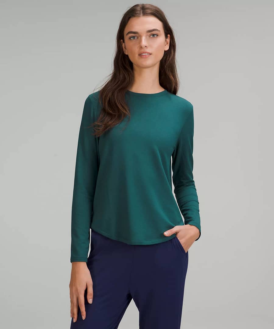 Love Modal Fleece Long Sleeve Shirt - lululemon