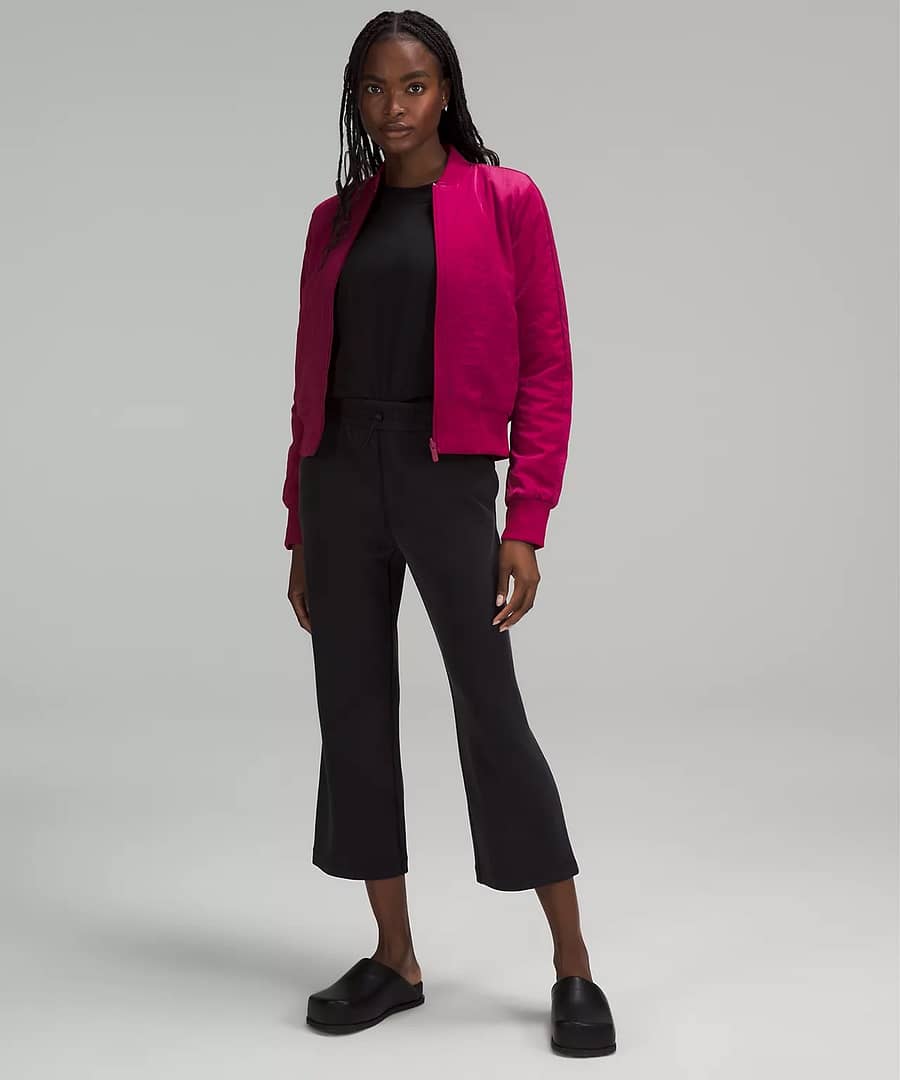 Non-Stop Bomber Jacket - lululemon bomber jacket - pomegranate 2