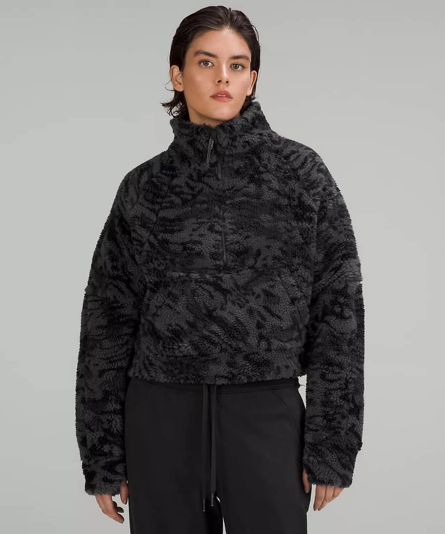 Scuba Oversized Fleece Funnel Neck Jacquard - lululemon-scuba-hoodie