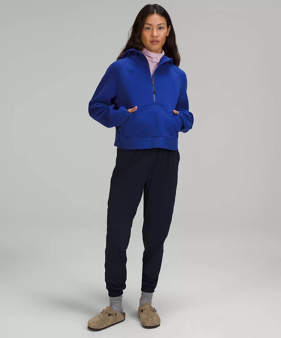 lululemon - Scuba Oversized Half-Zip Hoodie - psychic blue 2