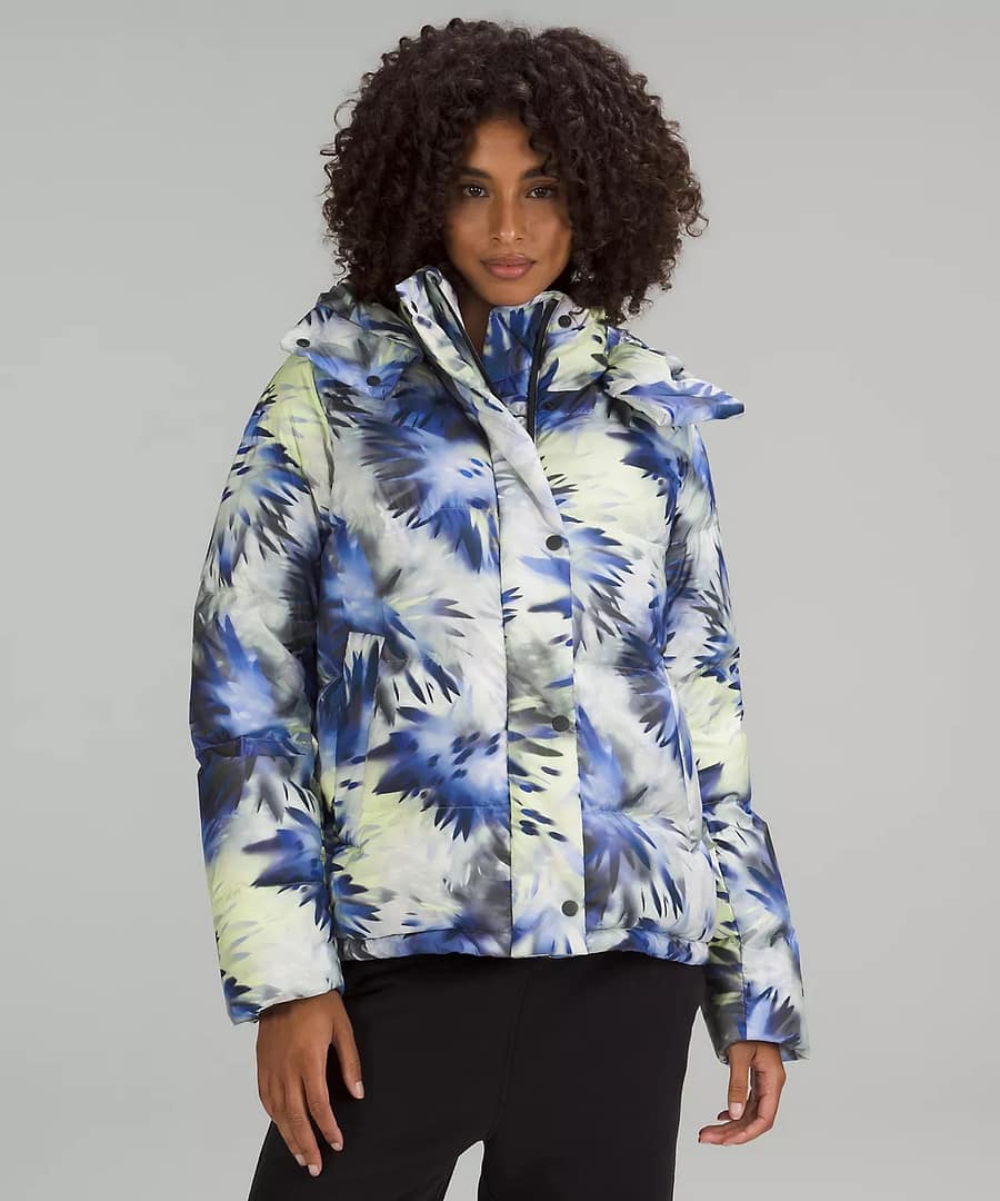 wunder puff jacket - Chromatic Cloudscape Multi