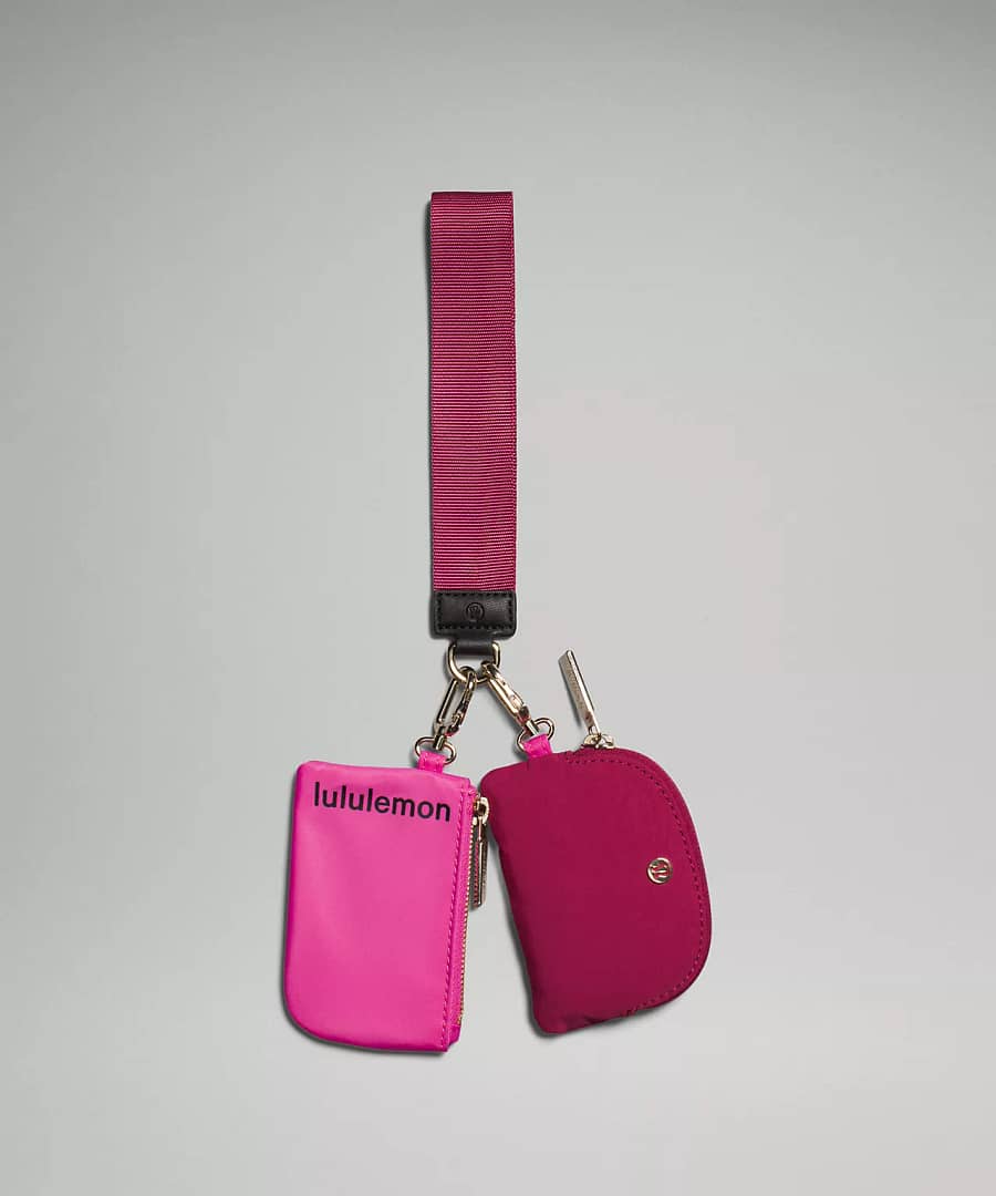 Dual Pouch Wristlet