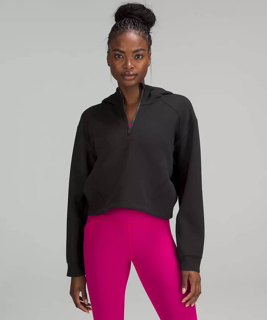 Modal Spacer Training Half-Zip Hoodie - wild indigo - lululemon