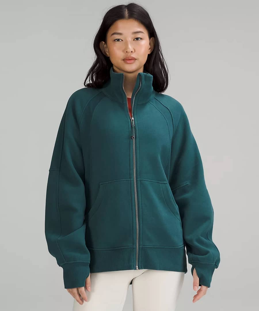 lululemon Scuba Oversized Funnel-Neck Full Zip