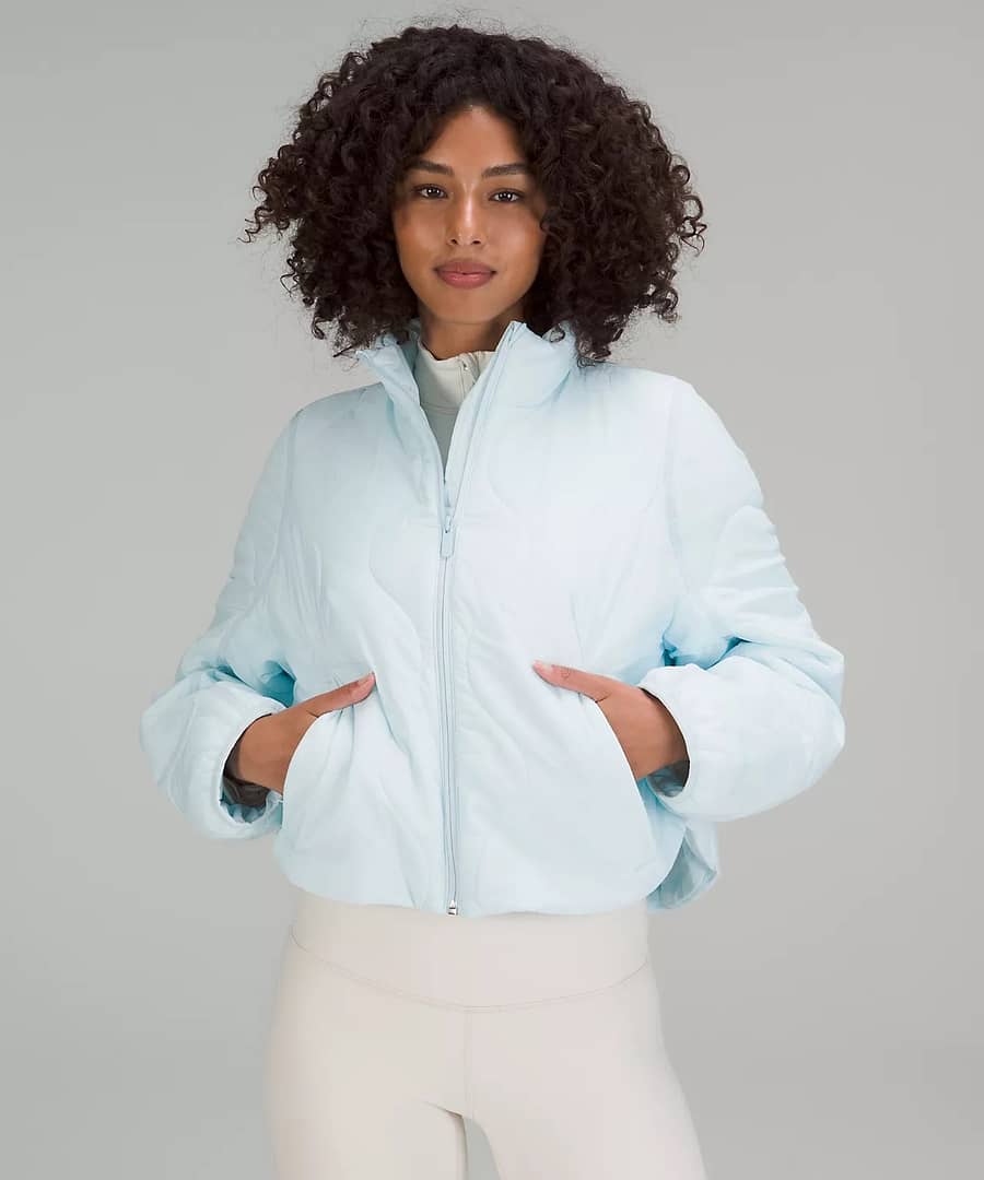 lululemon women's jacket - Quilted Light Insulation Cropped Jacket