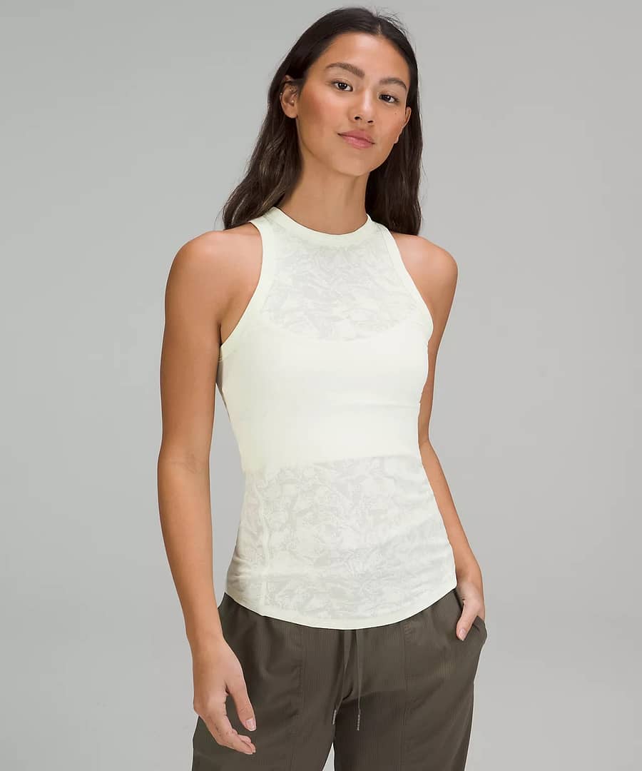 best lululemon Hold Tight Tank Top Jacquard