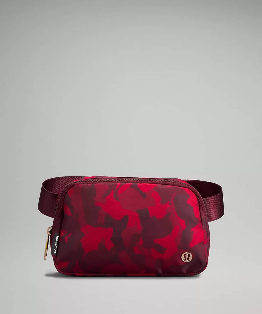 New Year Everywhere Belt Bag 1L - rabbit all over print red multi - lululemon lunar new year belt bag front details