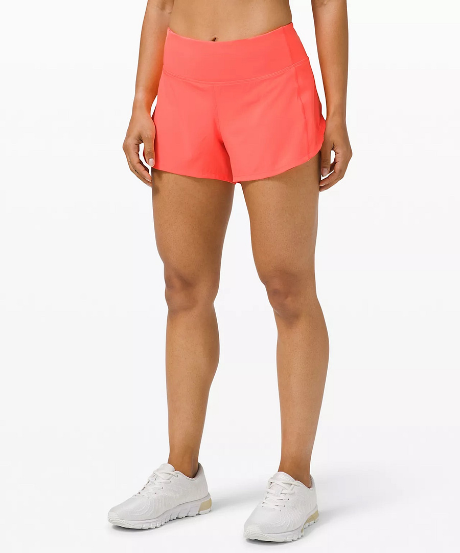 Speed Up Mid-Rise Lined Short 4" - wild indigo - lululemon shorts