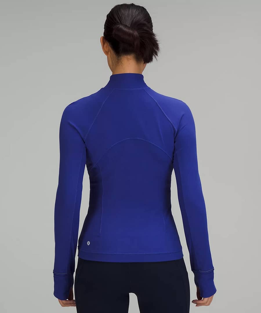 lululemon - It's Rulu Run Half Zip - psychic blue - women's running half zip