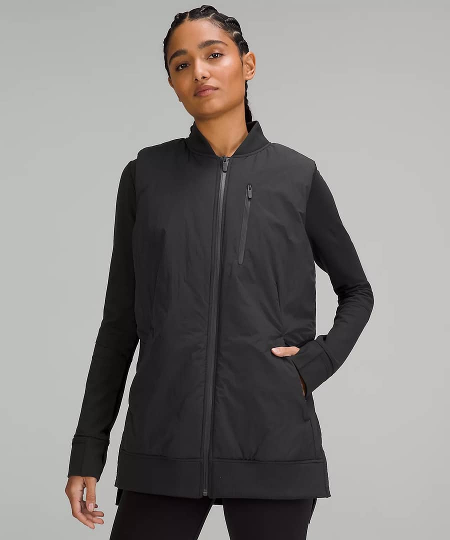 lululemon - Long Insulated Bomber Vest