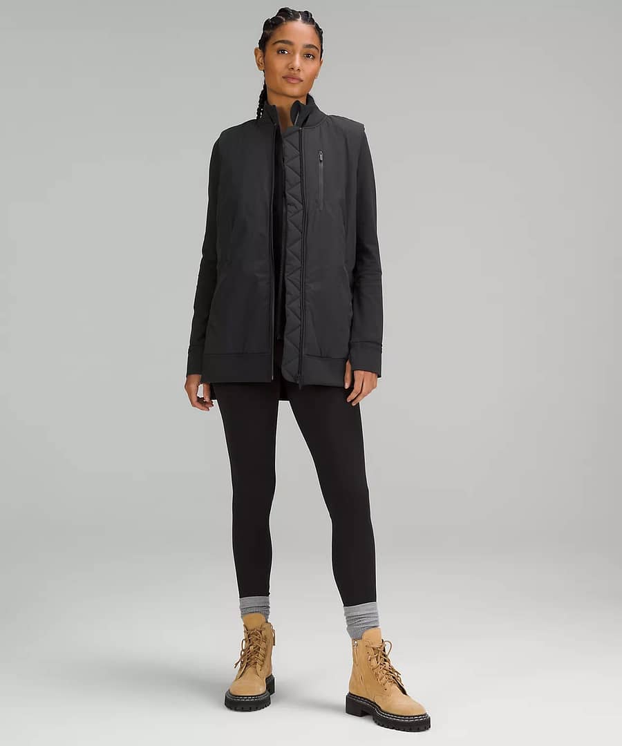 lululemon - Long Insulated Bomber Vest