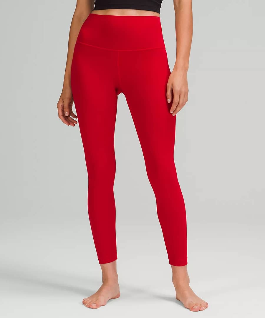 lululemon Align High-Rise Pant 25" - Dark Red front details