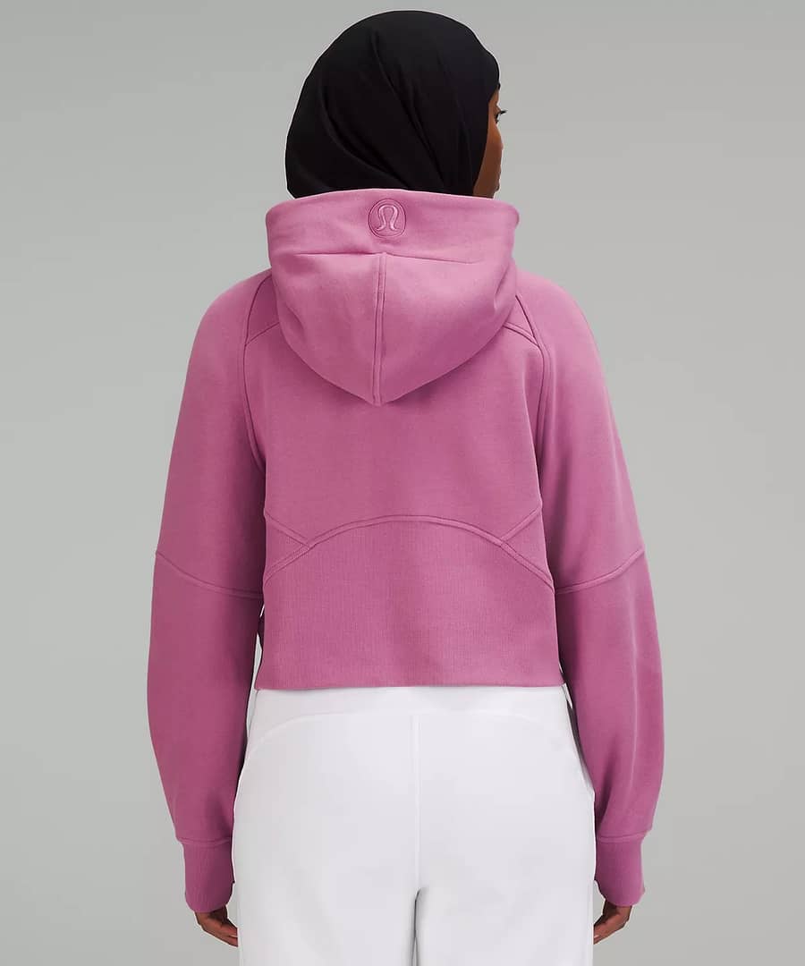 lululemon Scuba Oversized Half-Zip Hoodie - velvet dust