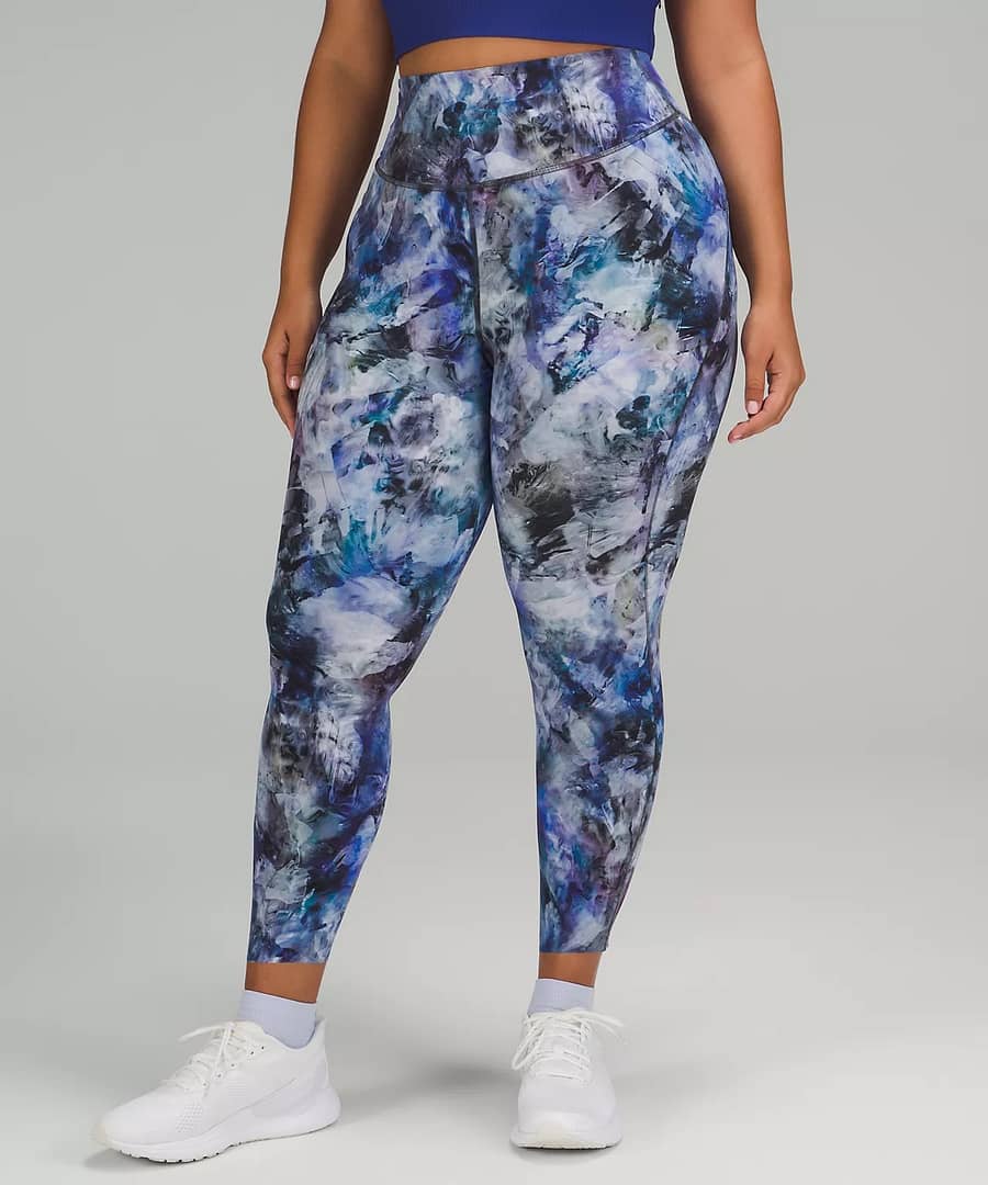 lululemon base pace high-rise running tight - Chromasphere Multi