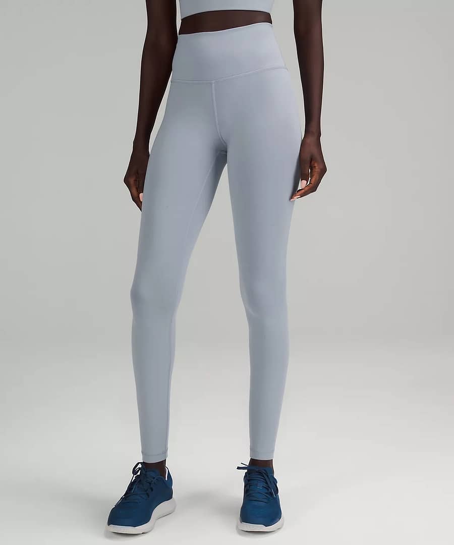 lululemon leggings - Wunder Train High-Rise Tight 28" - chambray