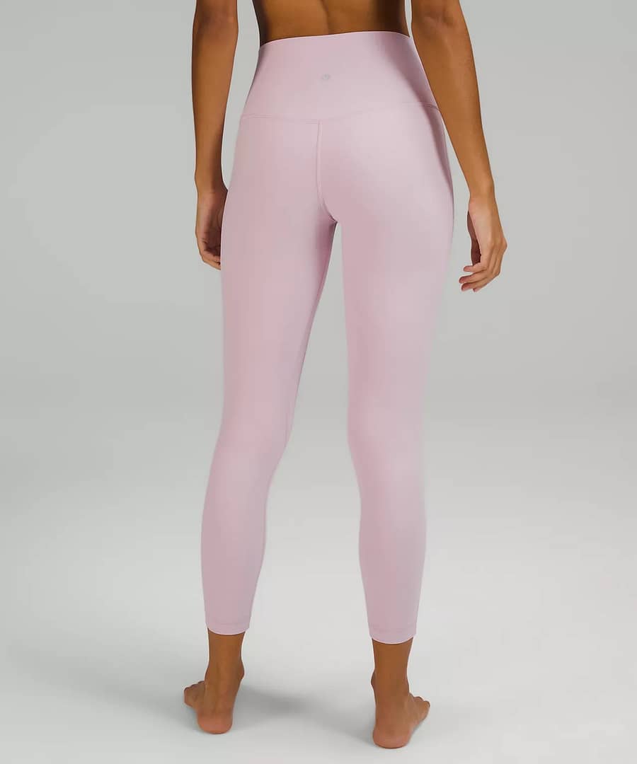 lululemon leggings - lululemon Align High-Rise Pant 25" - pink peony