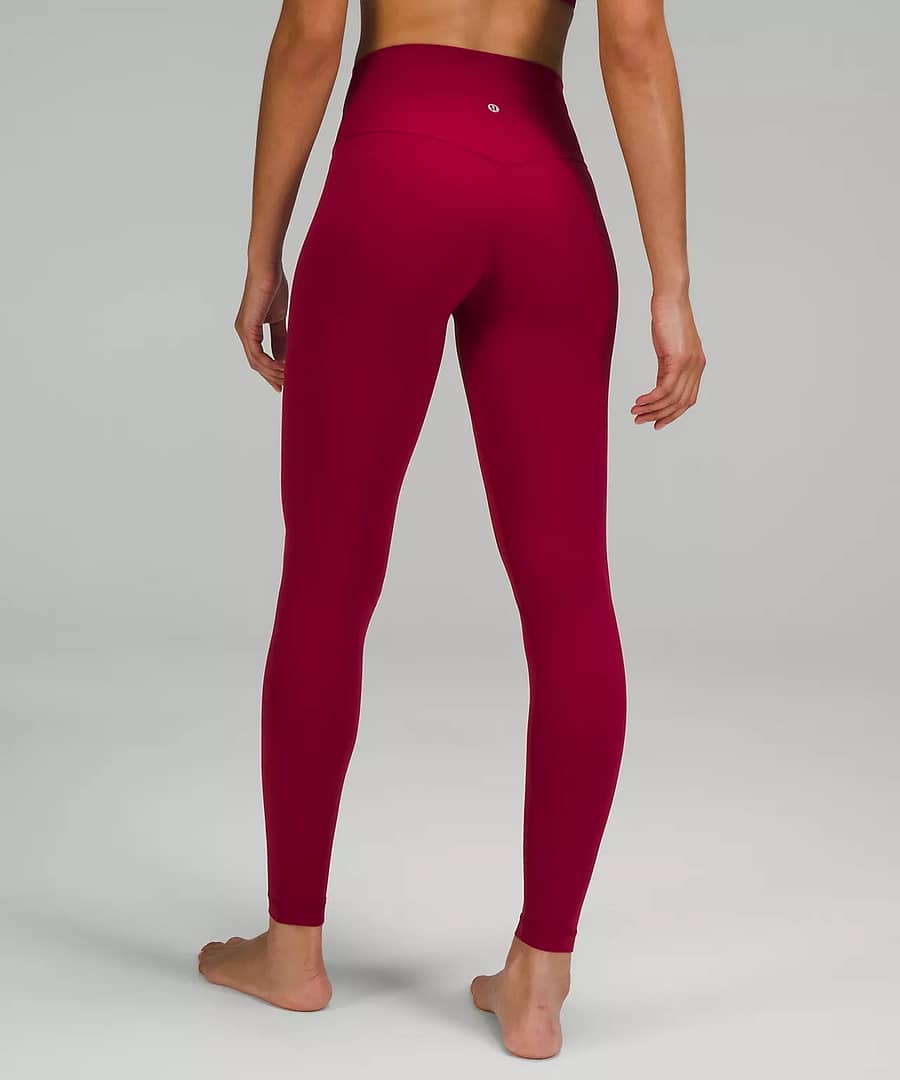 lululemon leggings - lululemon Align High-Rise Pant 28" - pomegranate 3