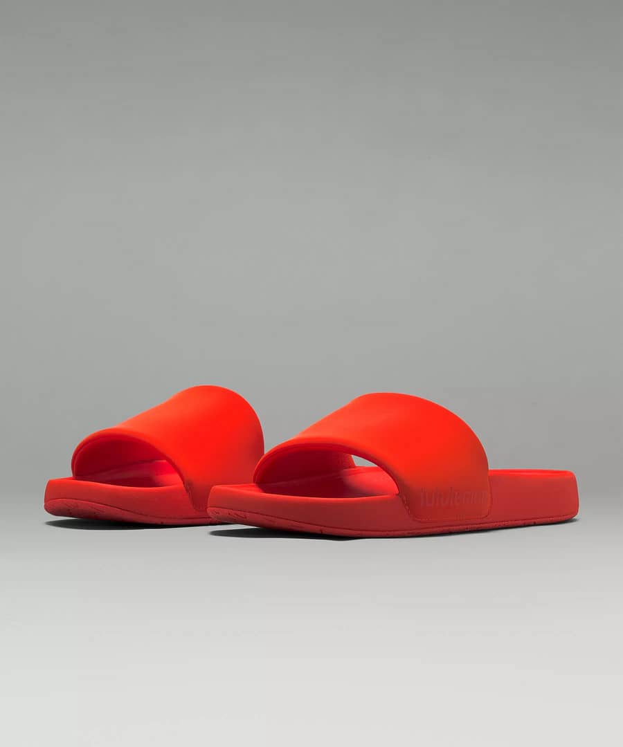 lululemon shoes - lululemon slides - Restfeel Women's Slide - solar orange