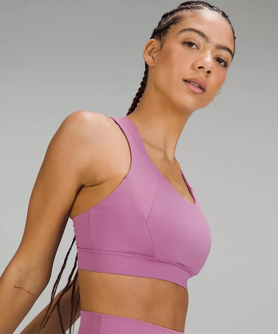 lululemon sports bra - Free to Be Elevated Bra - velvet dust