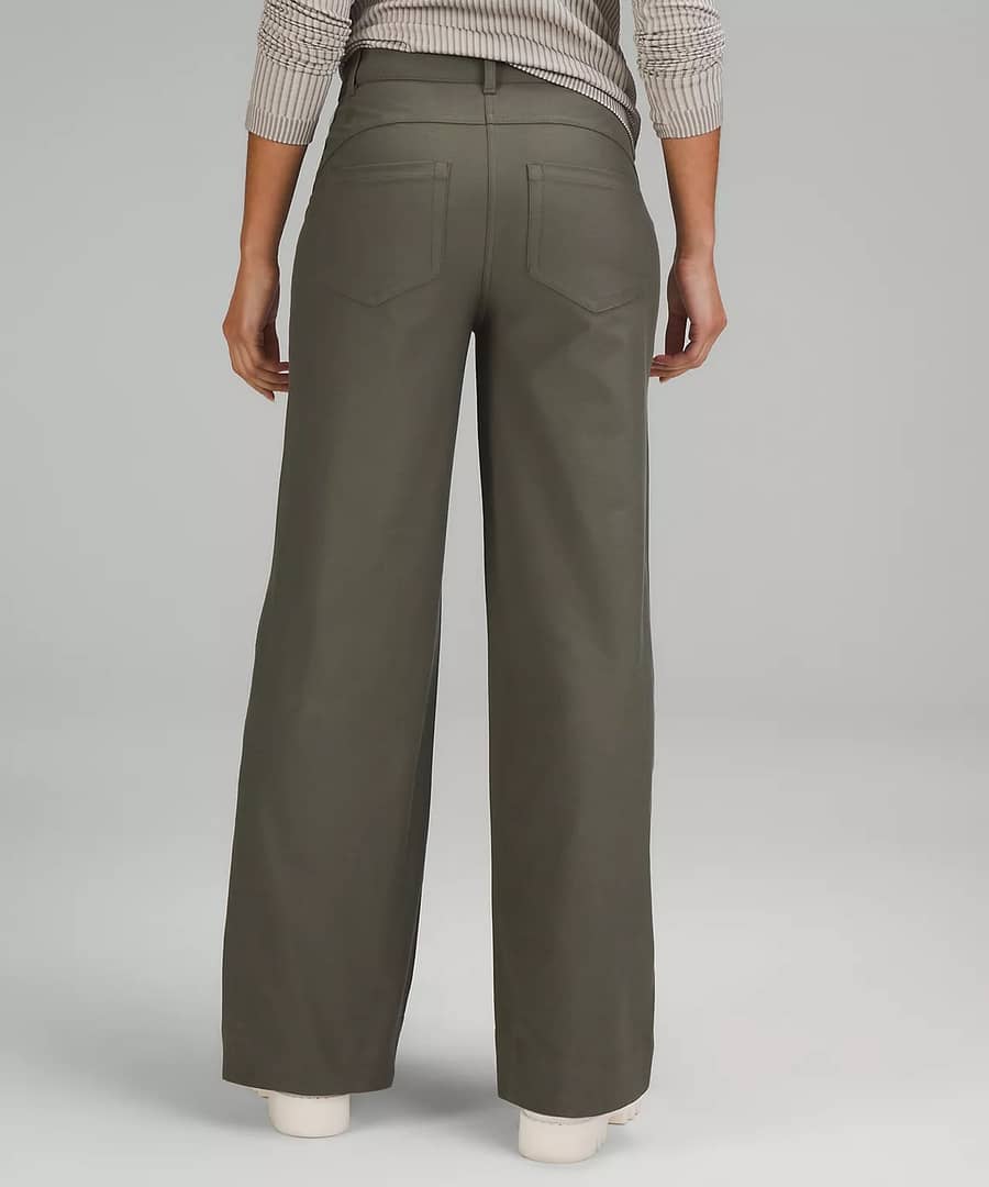 lululemon women's pants - City Sleek 5 Pocket High-Rise Wide-Leg Pant Light Utilitech