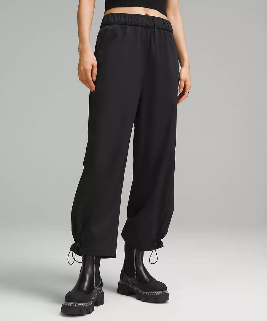 Cinchable Cuff High-Rise Jogger Full Length