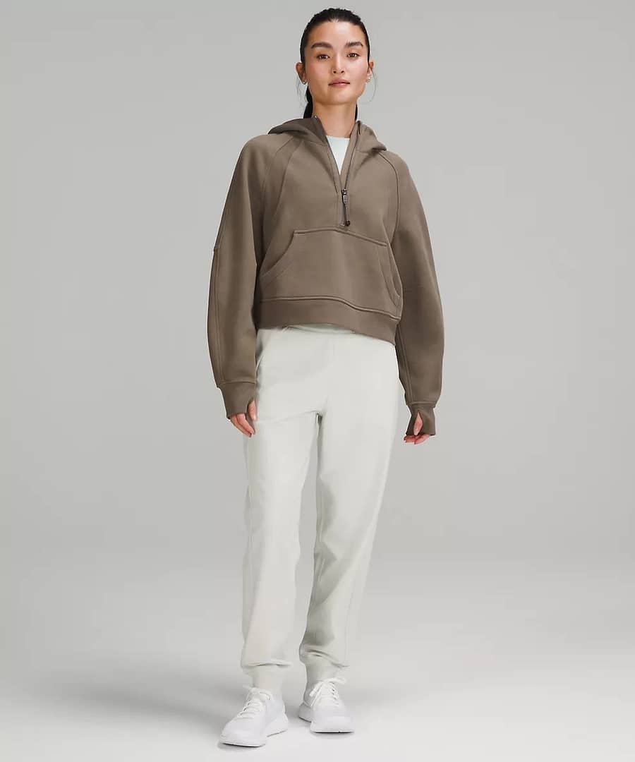 Scuba Oversized Half-Zip Hoodie Nomad